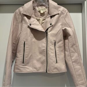 Saltwater LUXE Blush Leather Jacket